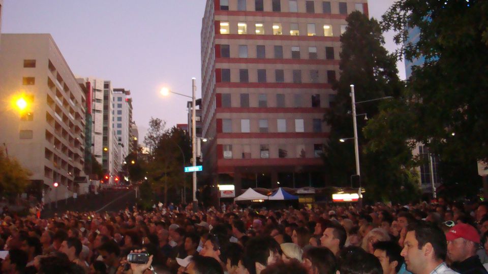 Evening Festival Crowd